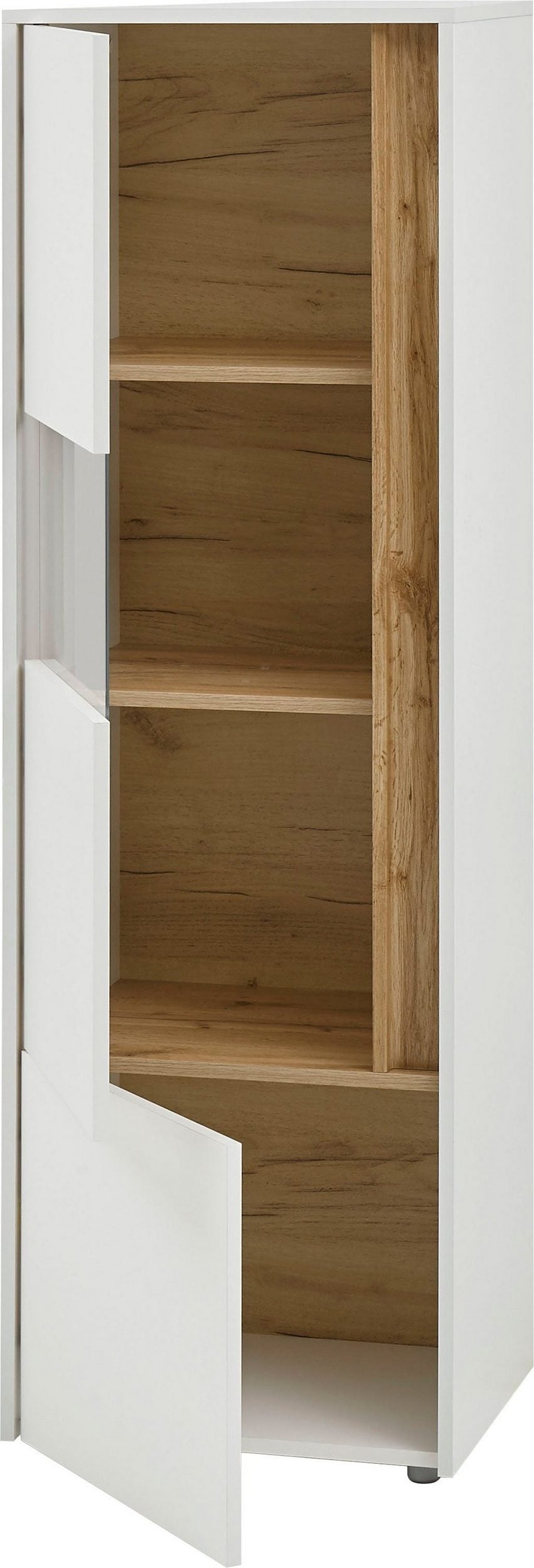 Vitrina Giron , Alb , 50 cm Arboteca