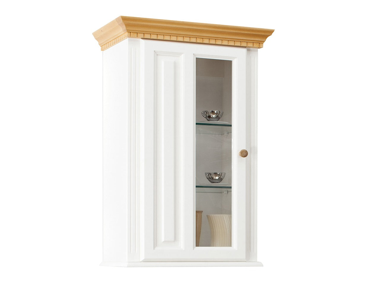 Set living Bavaria din lemn masiv, 220 cm, 4 piese Arboteca