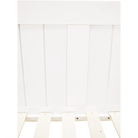 Pat cu pat suplimentar, lemn de pin, alb, 90x200, GLAMIS Kondela