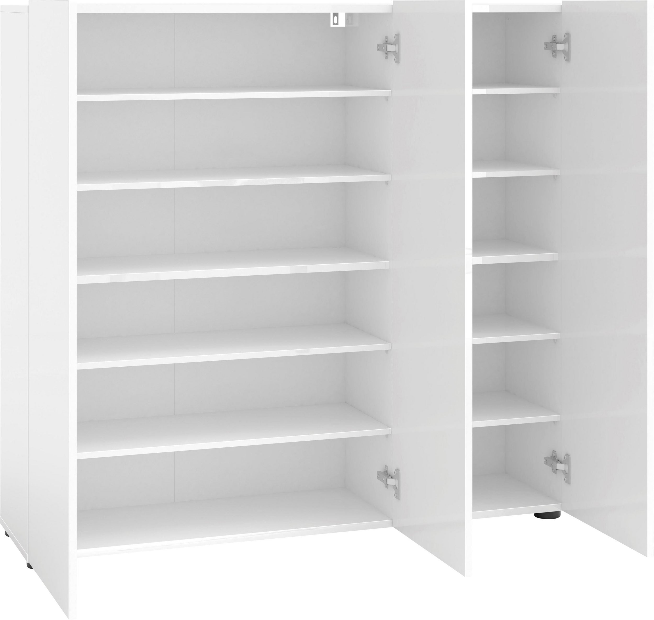 Pantofar Mister , Alb lucios , 120 cm latime Arboteca