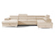 Colțar Extensibil, în formă de U, TIME NEW, cu 2 lăzi de depozitare, cu tetiere reglabile, 360x220x95 cm