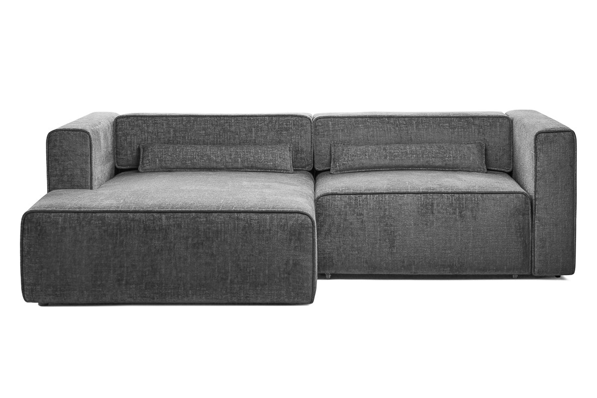 Colțar Extensibil 3 locuri ZANETTO, cu ladă de depozitare, 240x157x70 cm Prestige Home