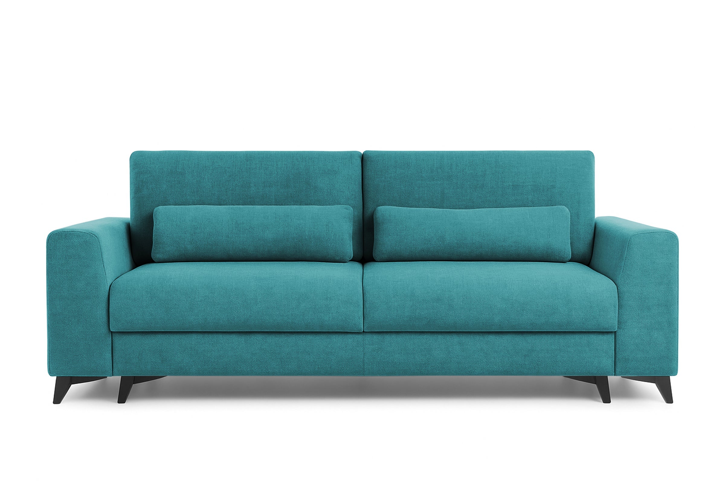 Canapea Extensibilă 3 locuri TIVOLI, cu ladă depozitare, 240x105x95 cm Turcoaz-Mystery Prestige Home
