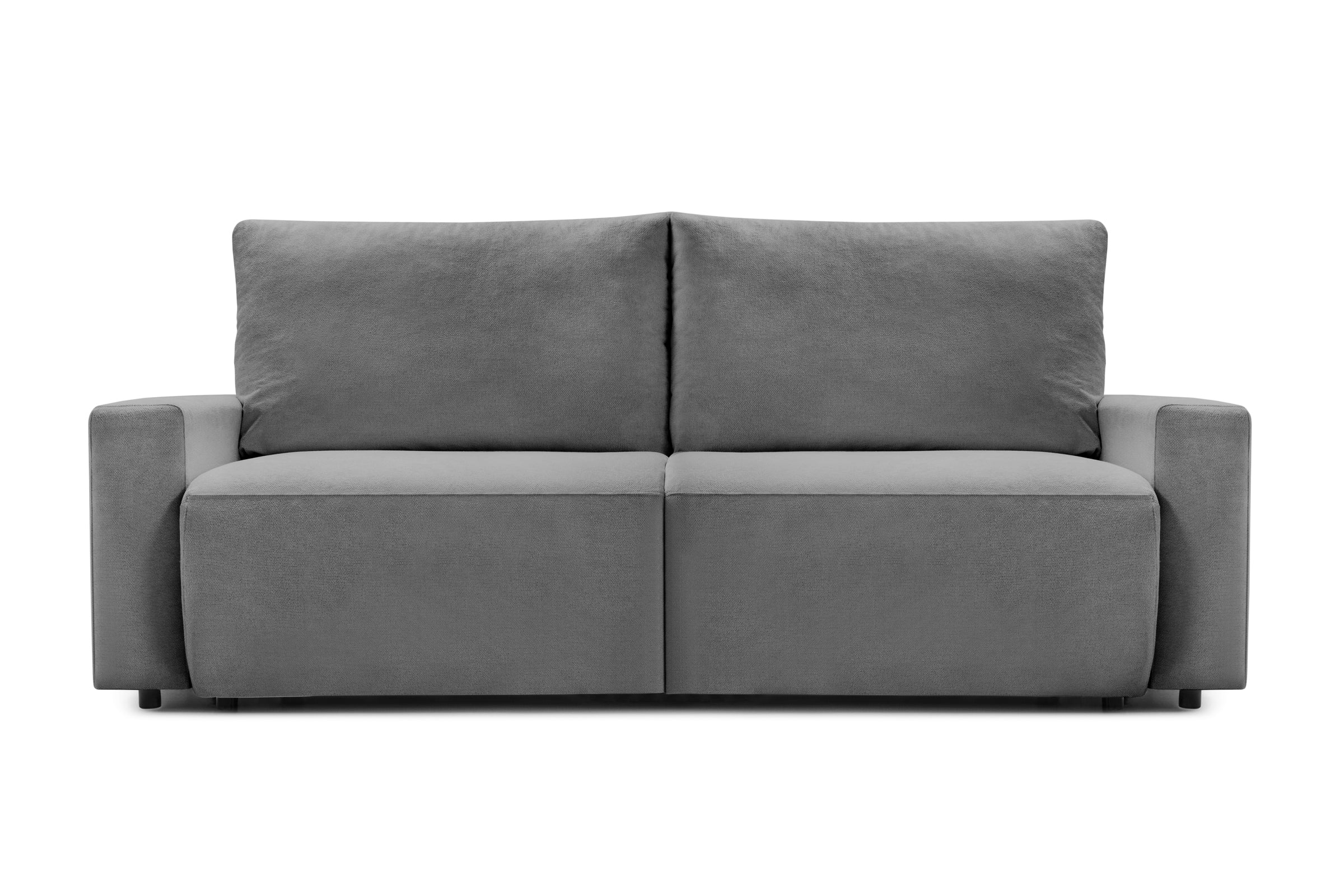 Canapea Extensibilă 3 locuri KENZO, cu ladă depozitare, 235x100x93 cm Gri-Cenusiu-Memphis Prestige Home