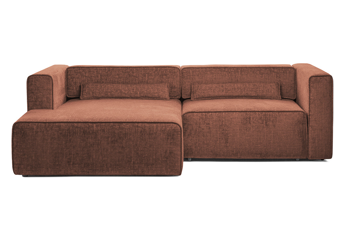 Colțar Extensibil 3 locuri ZANETTO, cu ladă de depozitare, 240x157x70 cm Prestige Home