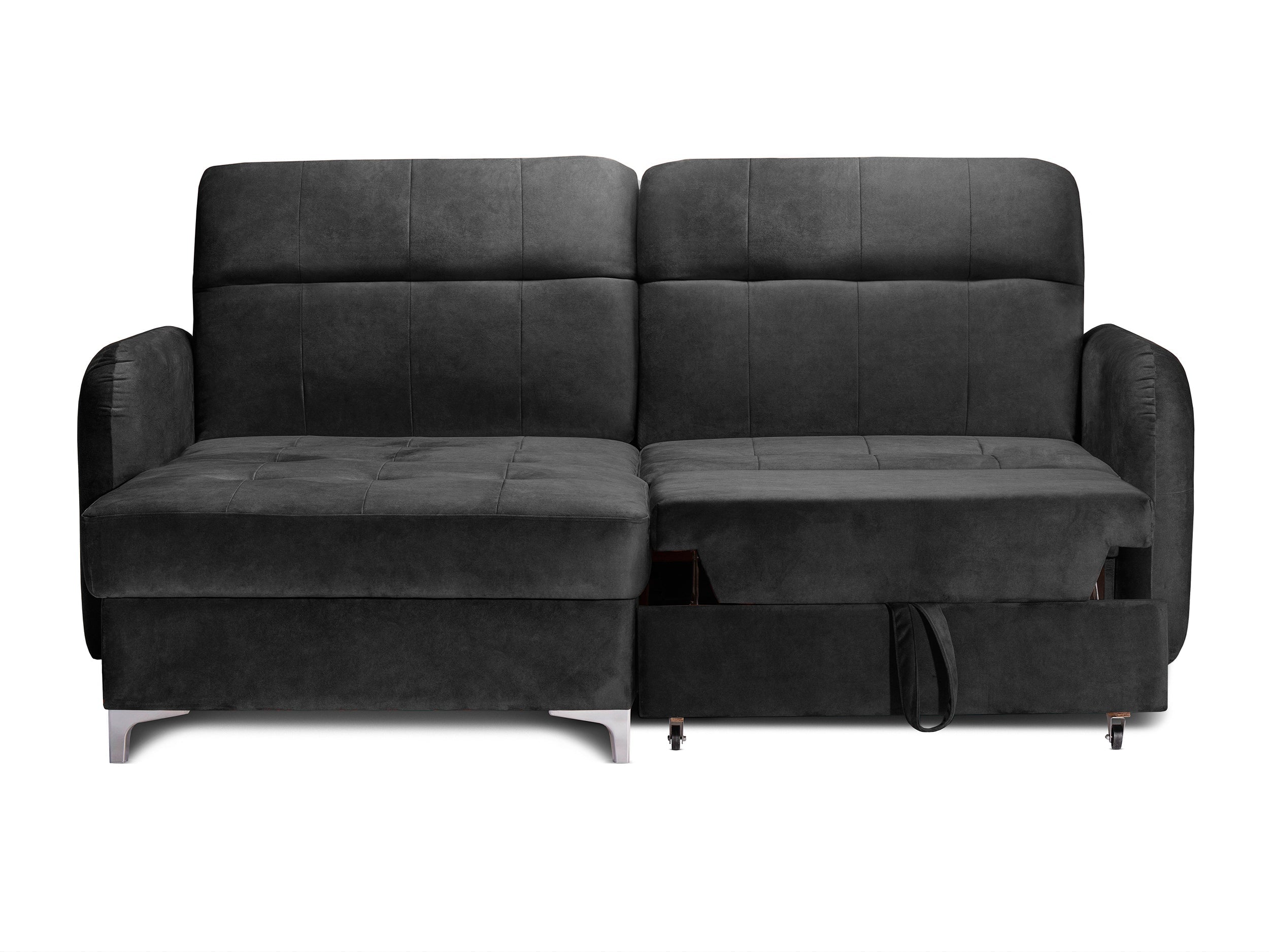 Colțar Extensibil STUDIO, cu lada depozitare, cu tetiere reglabile, 220 x 160 x 105 cm Prestige Home