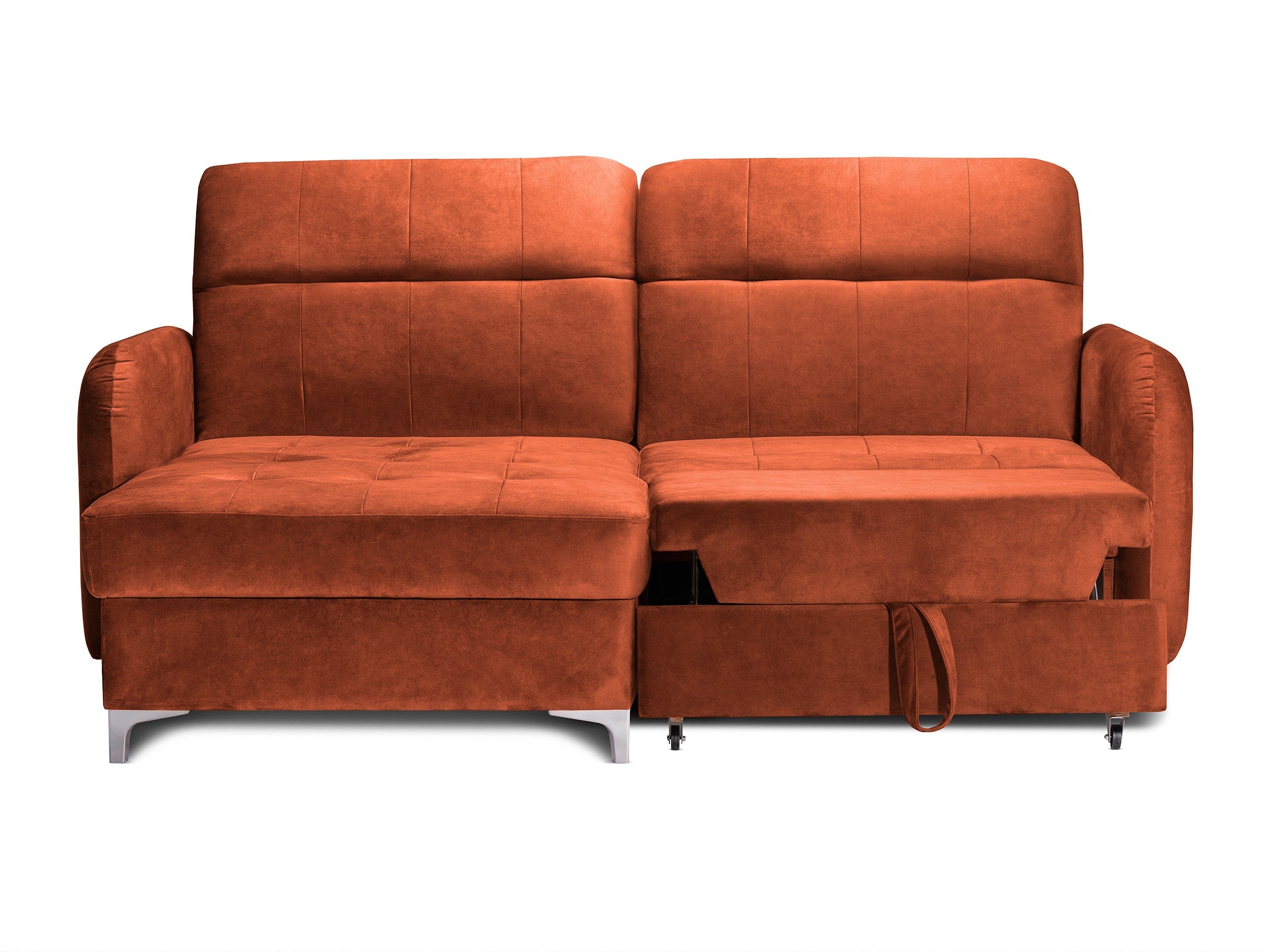 Colțar Extensibil STUDIO, cu lada depozitare, cu tetiere reglabile, 220 x 160 x 105 cm Prestige Home