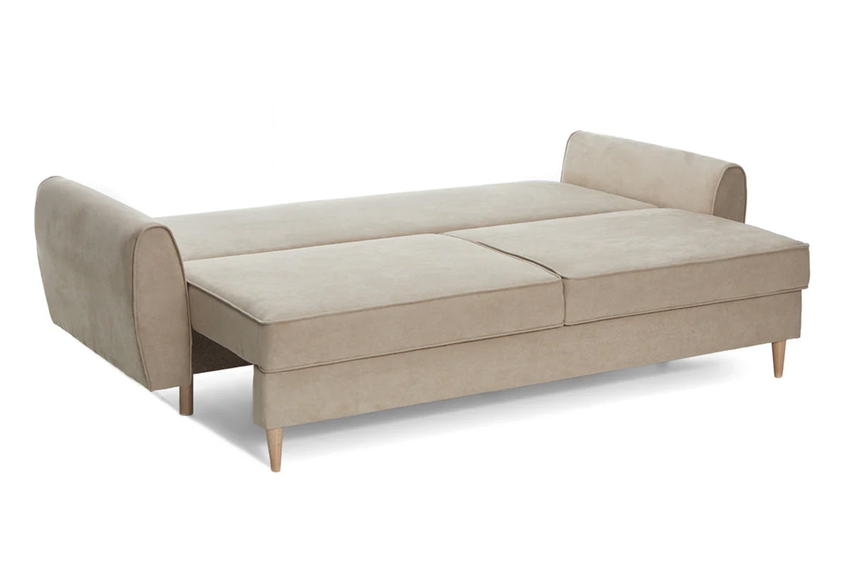 Canapea Extensibilă 3 locuri, RIGA, cu ladă de depozitare, 229x90x90 cm Prestige Home