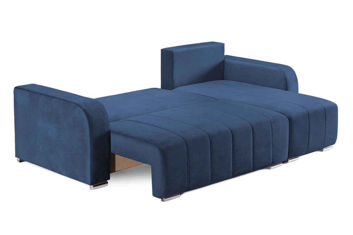 Colțar Extensibil DIEGO, cu lada depozitare, sezlong interschimbabil, 230x190x93cm, Prestigehome.ro, #color_Albastru-Whisper