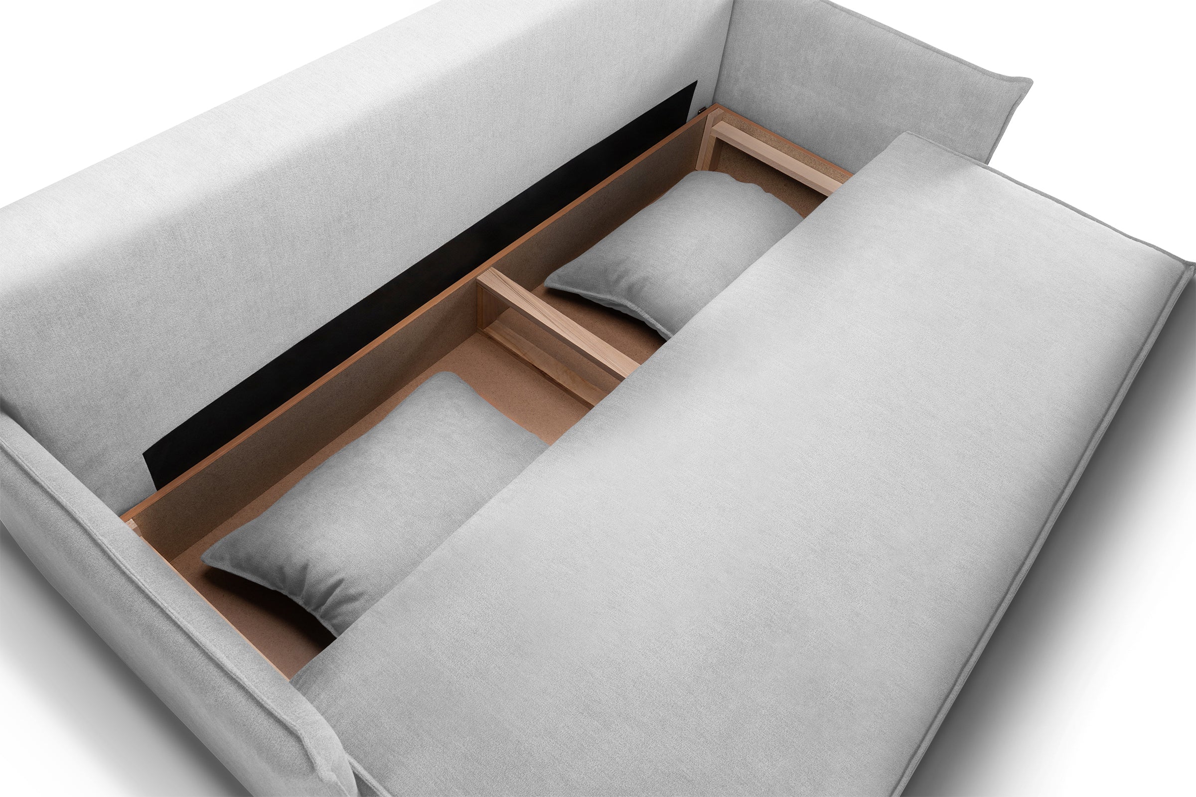 Canapea Extensibilă 3 locuri RIVA, cu ladă depozitare, 206x90x88 cm Prestige Home
