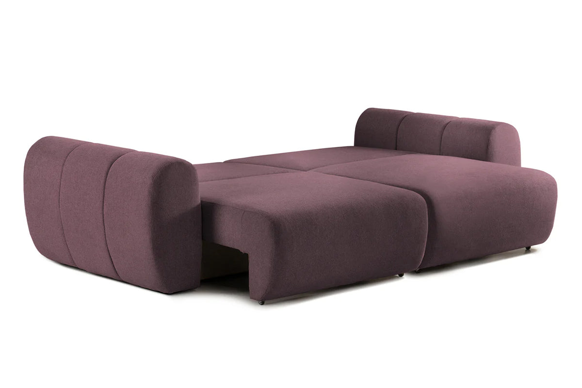 Canapea Extensibilă 3 locuri VERSA, cu 2 lăzi depozitare, 260x110x85 cm Prestige Home
