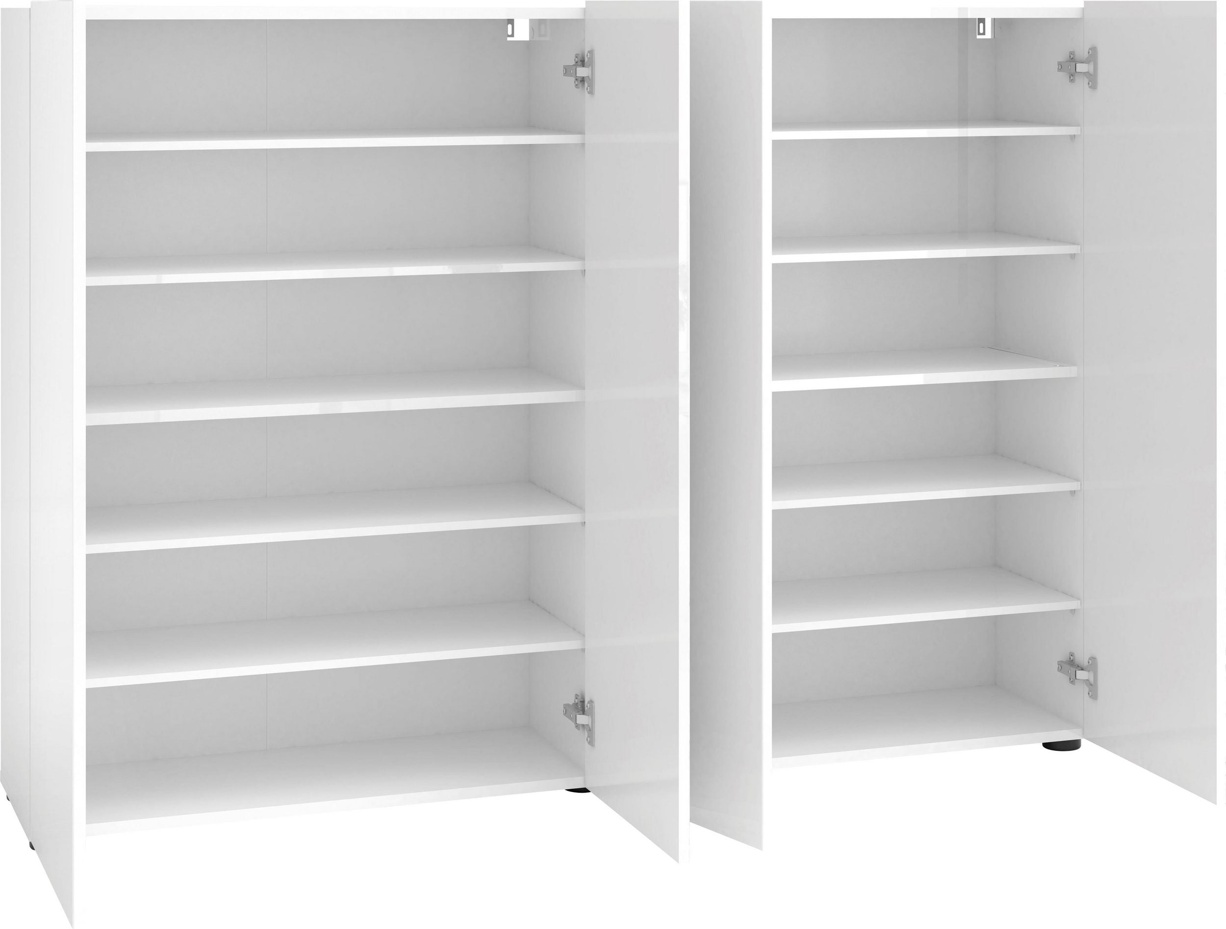 Pantofar Mister, Alb lucios, 160 cm latime Arboteca