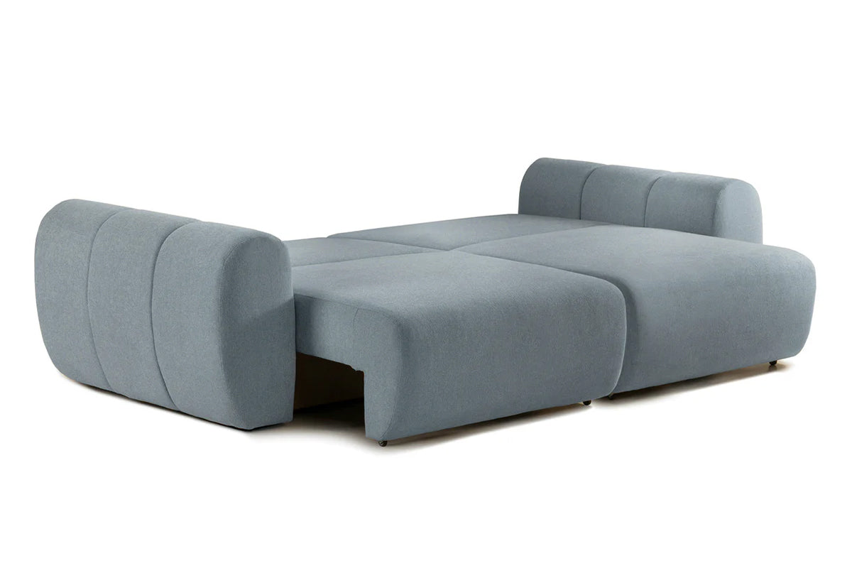 Canapea Extensibilă 3 locuri VERSA, cu 2 lăzi depozitare, 260x110x85 cm Prestige Home