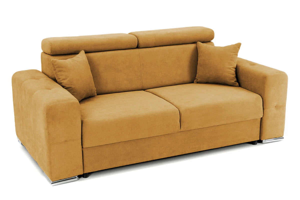 Canapea Fixă 2 locuri BELLAGIO, cu tetiere reglabile, 205x100x100 cm Prestige Home