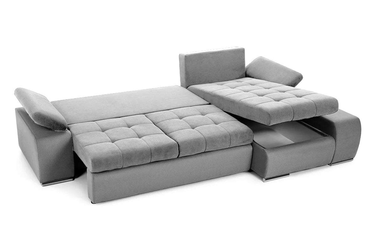 Colțar Extensibil VENETIA, cu ladă de depozitare, variante stânga/dreapta 290x170x80 cm Prestige Home