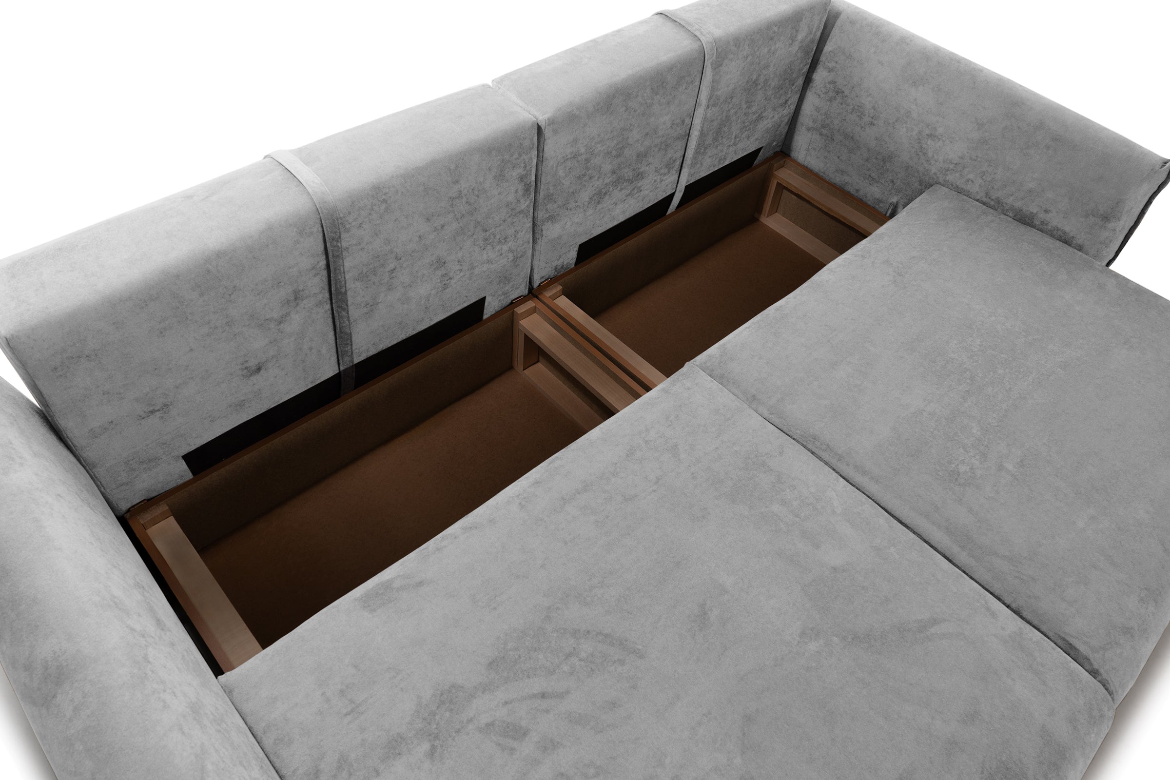 Canapea Extensibilă 3 locuri OSAKA, cu ladă depozitare, 238x110x90 cm Prestige Home