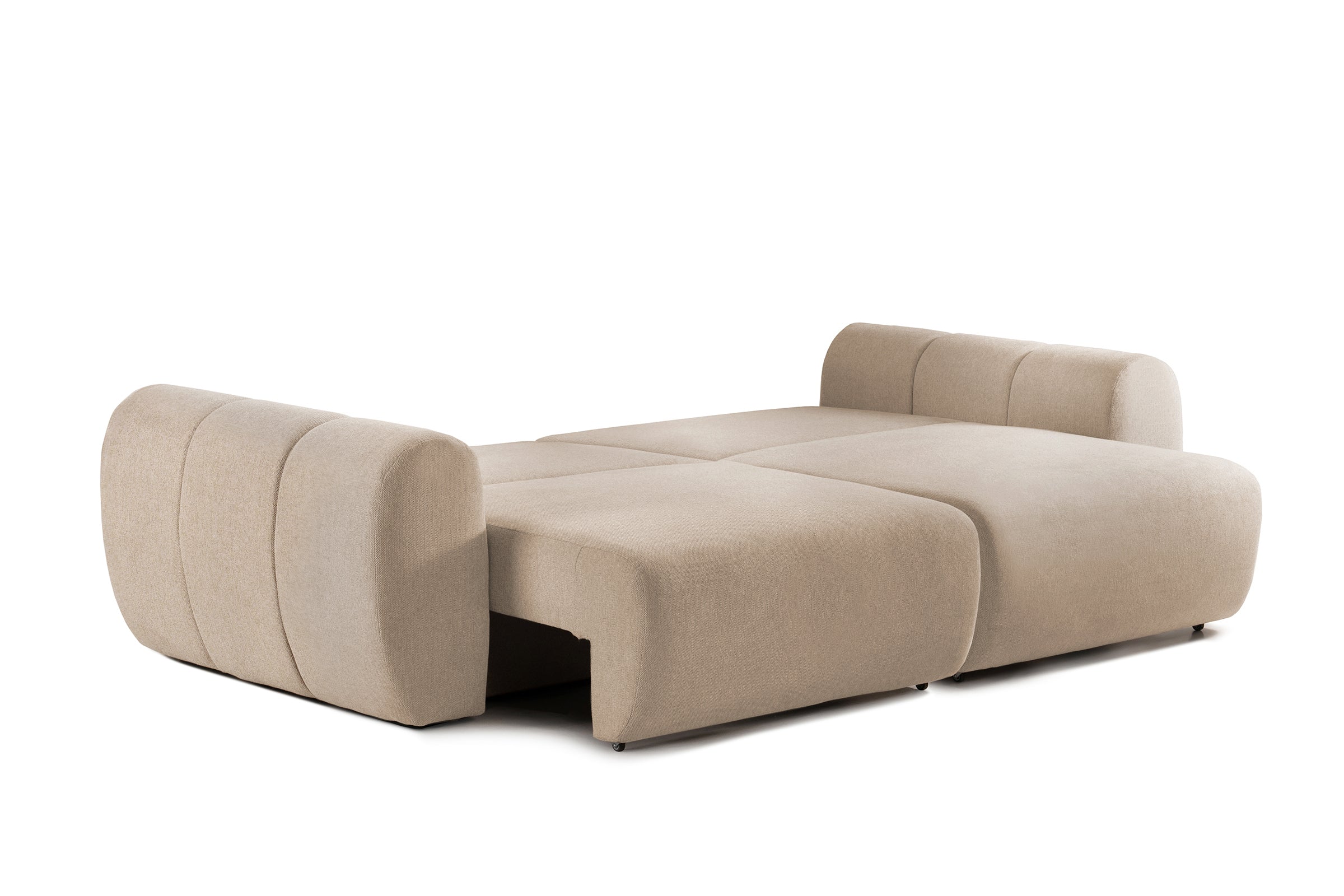 Canapea Extensibilă 3 locuri VERSA, cu 2 lăzi depozitare, 260x110x85 cm Prestige Home