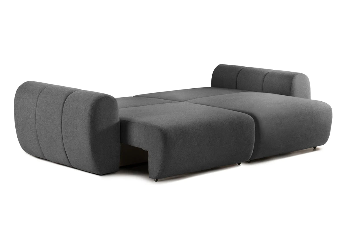 Canapea Extensibilă 3 locuri VERSA, cu 2 lăzi depozitare, 260x110x85 cm Prestige Home