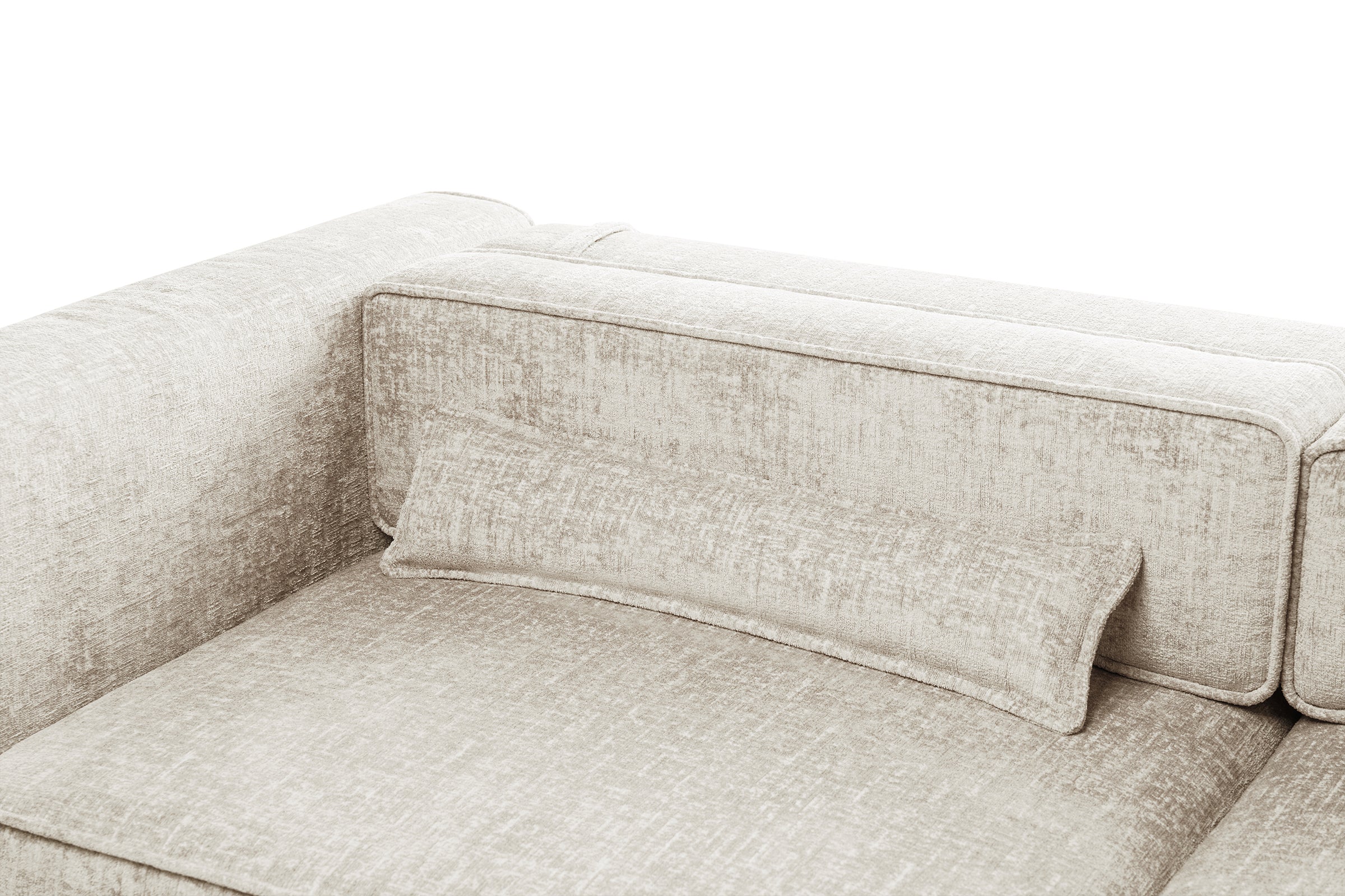 Colțar Extensibil 5 locuri ZANETTO, cu ladă de depozitare, 340x157x70 cm Prestige Home