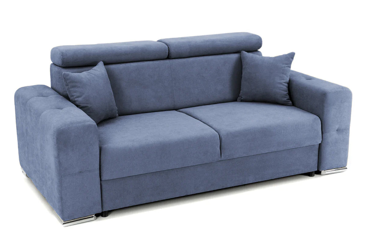 Canapea Fixă 2 locuri BELLAGIO, cu tetiere reglabile, 205x100x100 cm Prestige Home