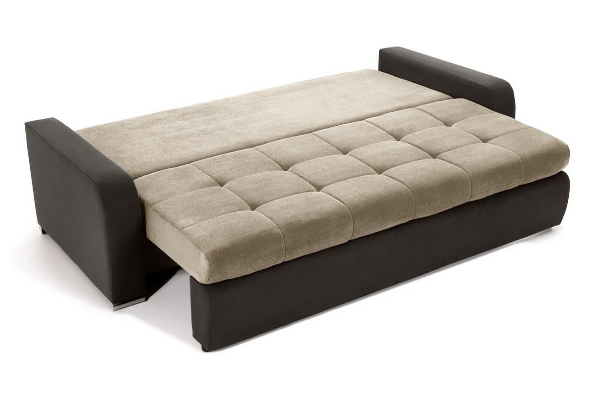 Canapea Extensibilă 3 locuri VENETIA, cu ladă de depozitare, 220x100x90 cm Prestige Home