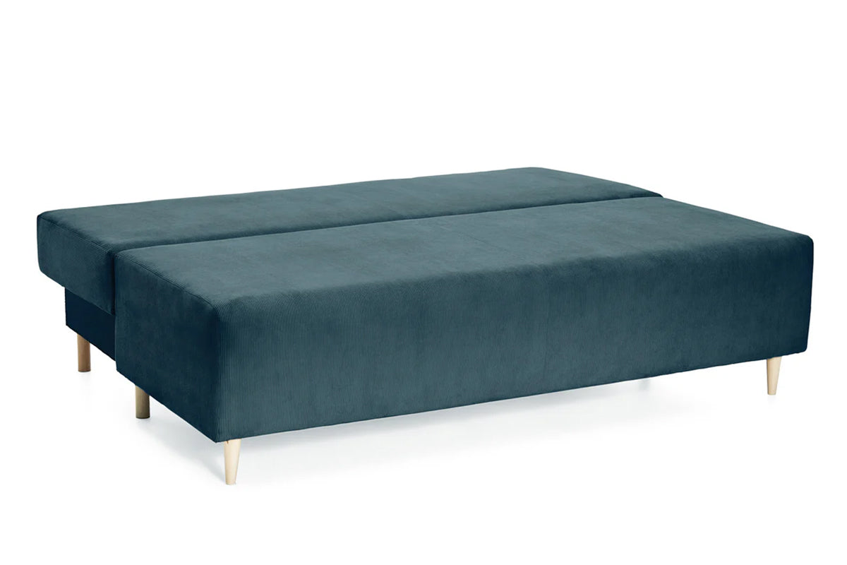 Canapea Extensibila 3 locuri Candy, cu lada de depozitare, 190x95x100cm - Prestigehome.ro - Canapea - Prestige - #color_Albastru-Fjord