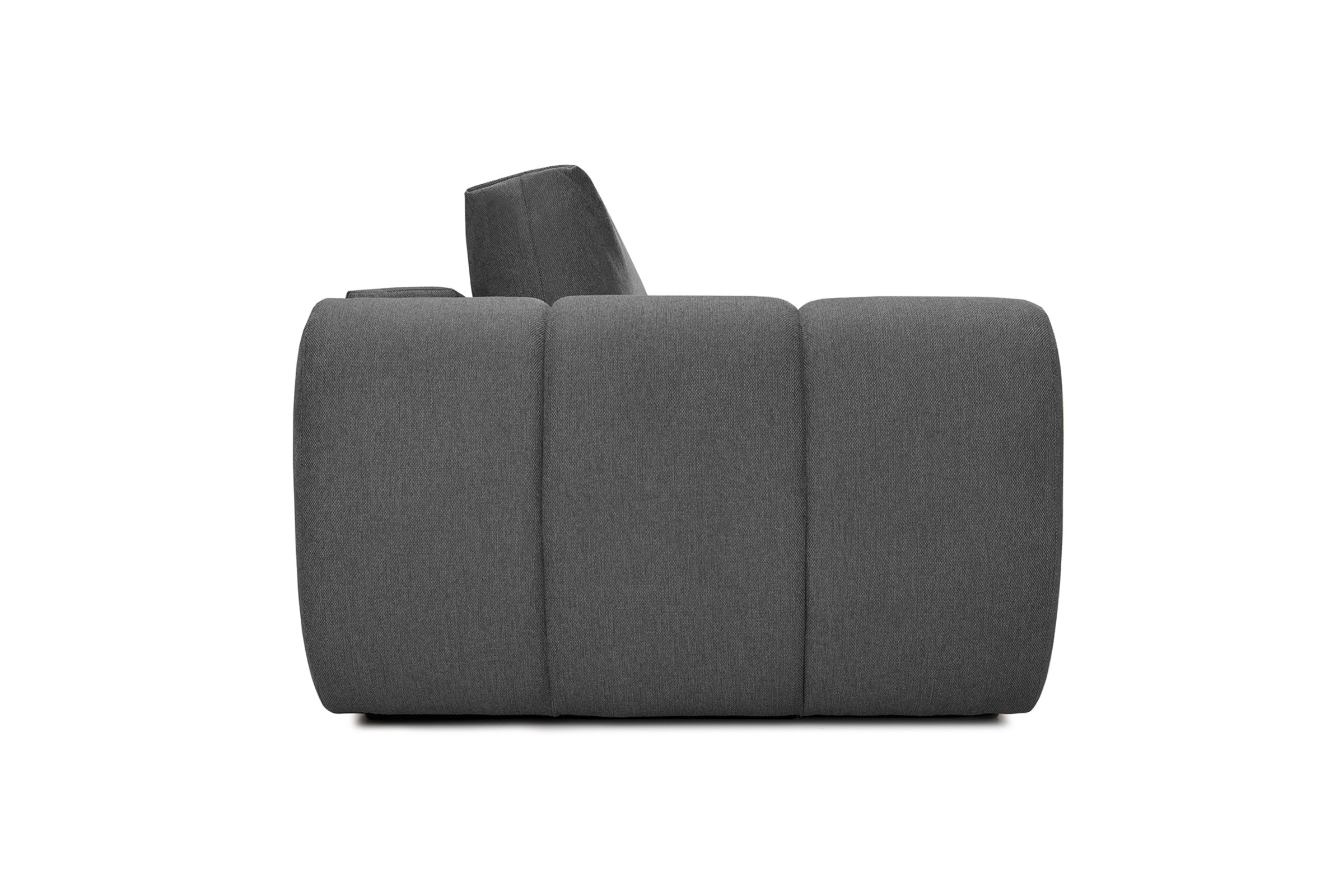 Canapea Extensibilă 3 locuri VERSA, cu 2 lăzi depozitare, 260x110x85 cm Prestige Home