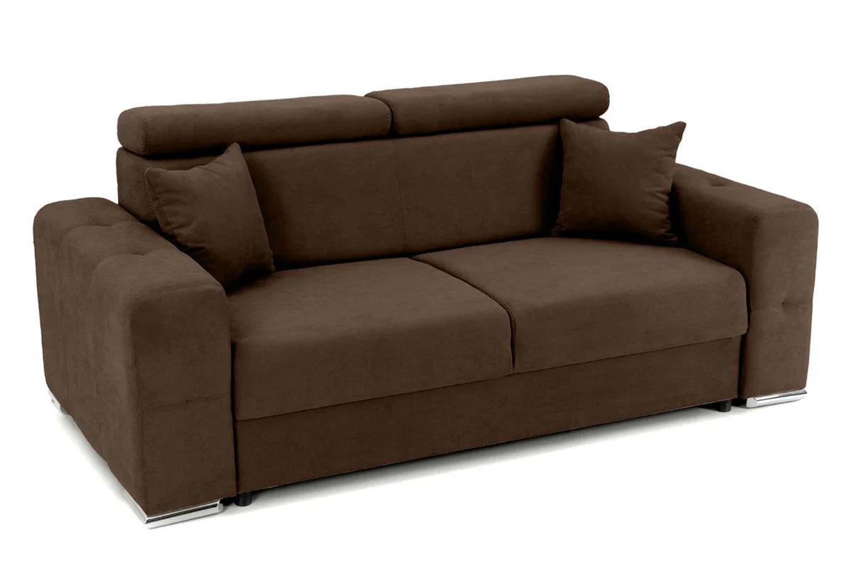 Canapea Fixă 2 locuri BELLAGIO, cu tetiere reglabile, 205x100x100 cm Prestige Home