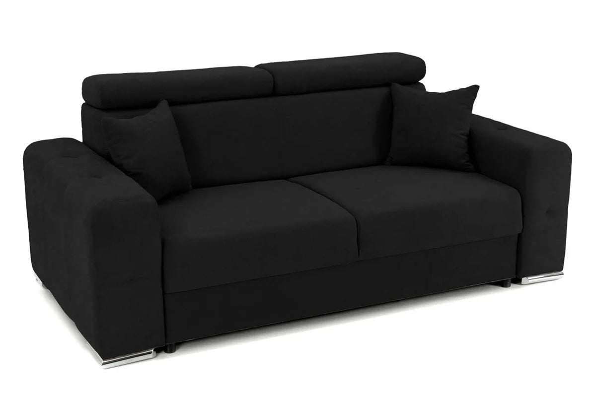 Canapea Fixă 2 locuri BELLAGIO, cu tetiere reglabile, 205x100x100 cm Prestige Home