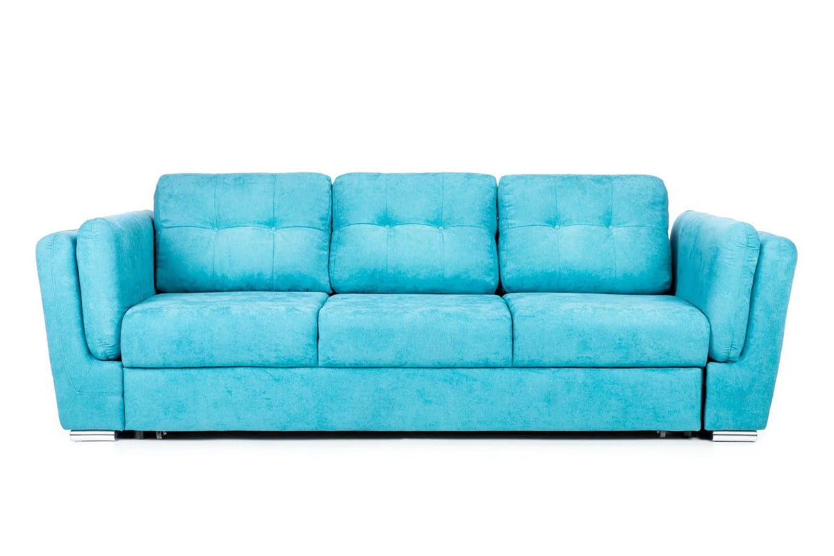 Canapea Extensibilă 3 locuri JAZZ, 250x105x90 cm Turcoaz-Enjoy Prestige Home