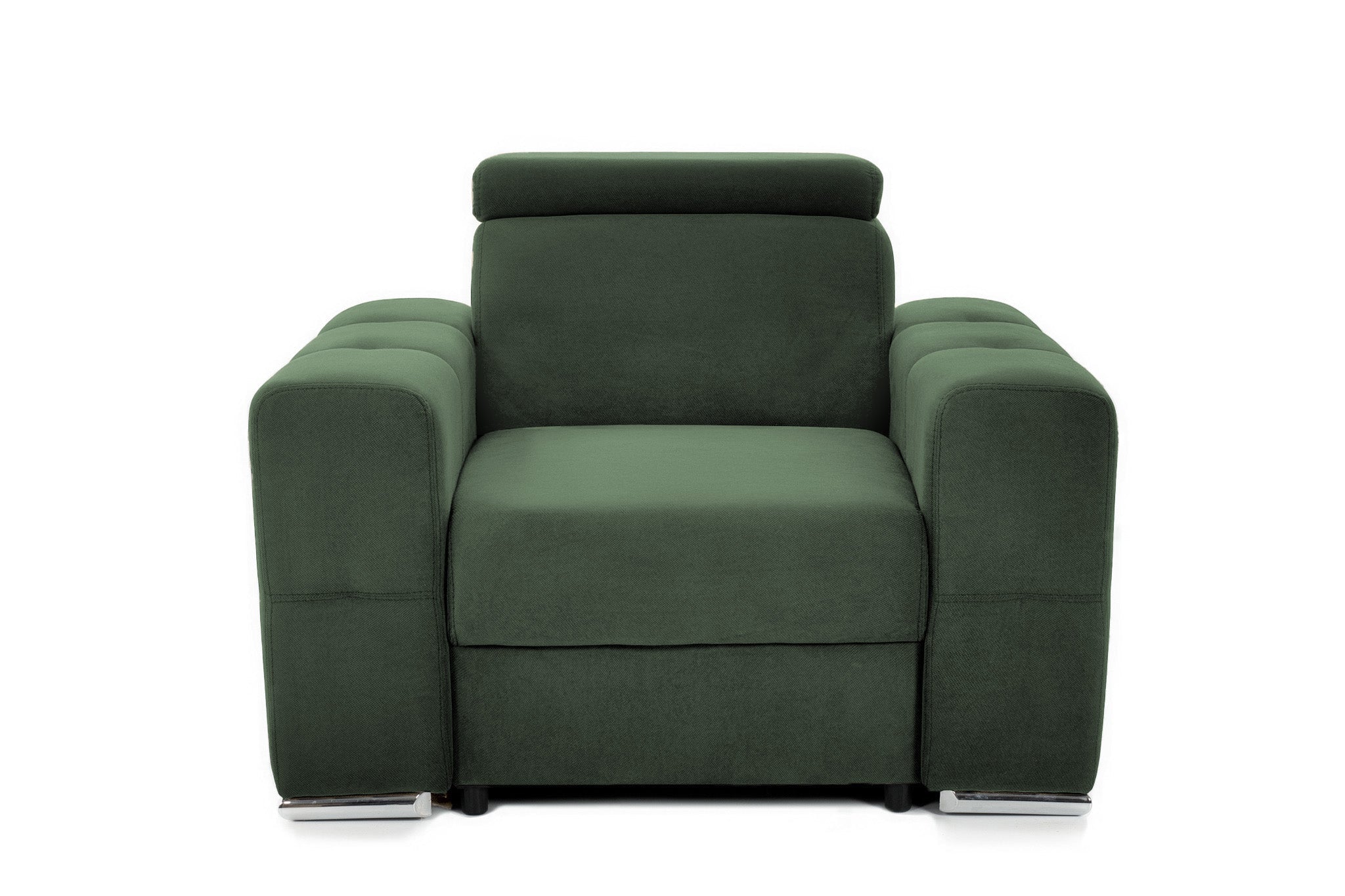 Fotoliu BELLAGIO, cu Tetier reglabil 105x96x86 cm Verde-Enjoy Prestige Home