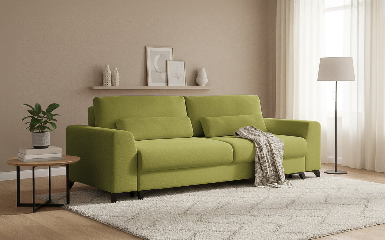Canapea Extensibilă 3 locuri TIVOLI, cu ladă depozitare, 240x105x95 cm Prestige Home