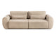 Canapea Extensibilă 3 locuri VERSA, cu 2 lăzi depozitare, 260x110x85 cm