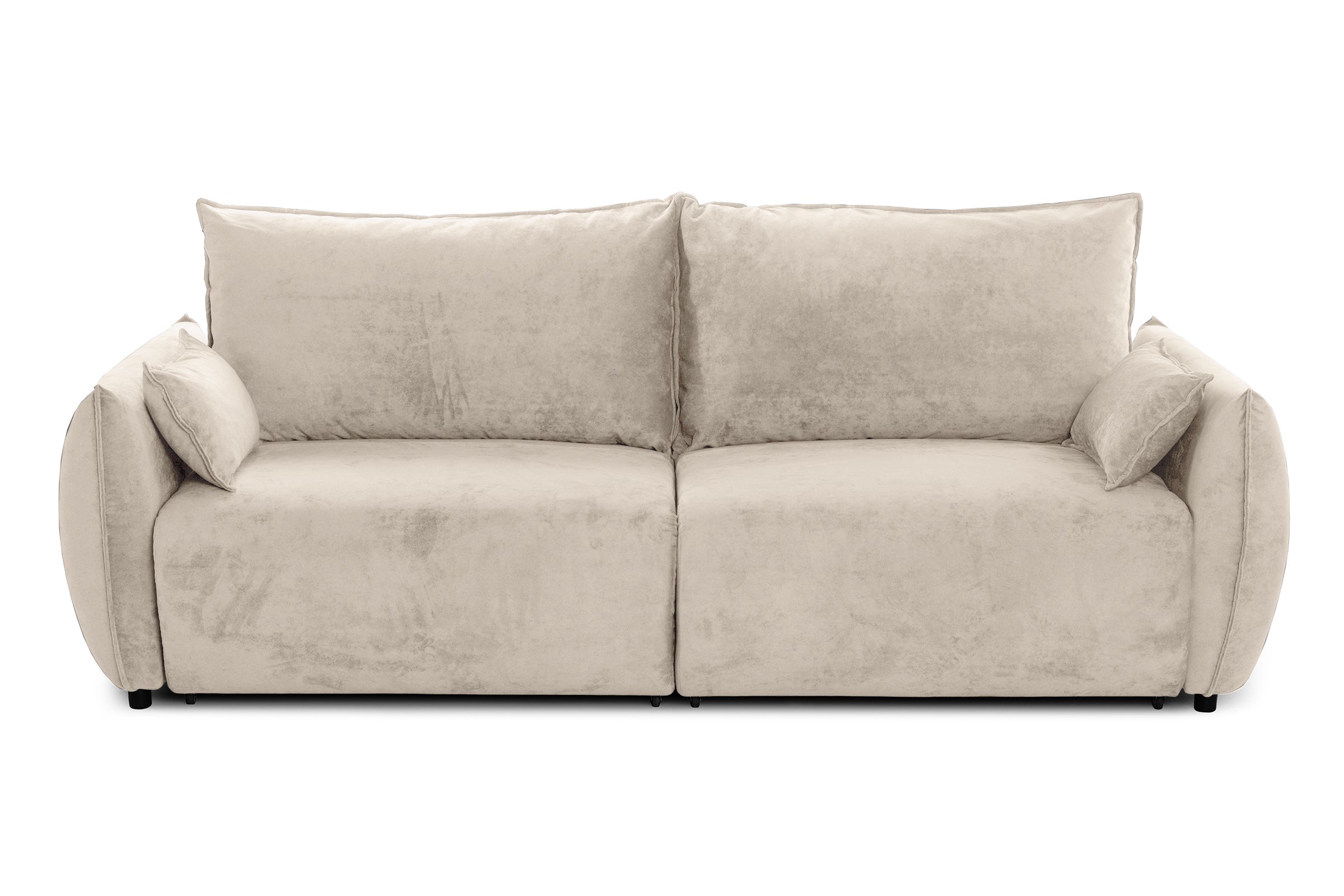 Canapea Extensibilă 3 locuri OSAKA, cu ladă depozitare, 238x110x90 cm Bej-Havana Prestige Home