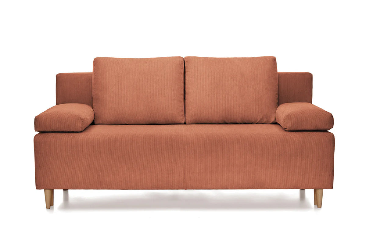 Canapea Extensibilă 3 locuri CANDY, cu ladă de depozitare, 190x95x100 cm Maro-Fjord Prestige Home