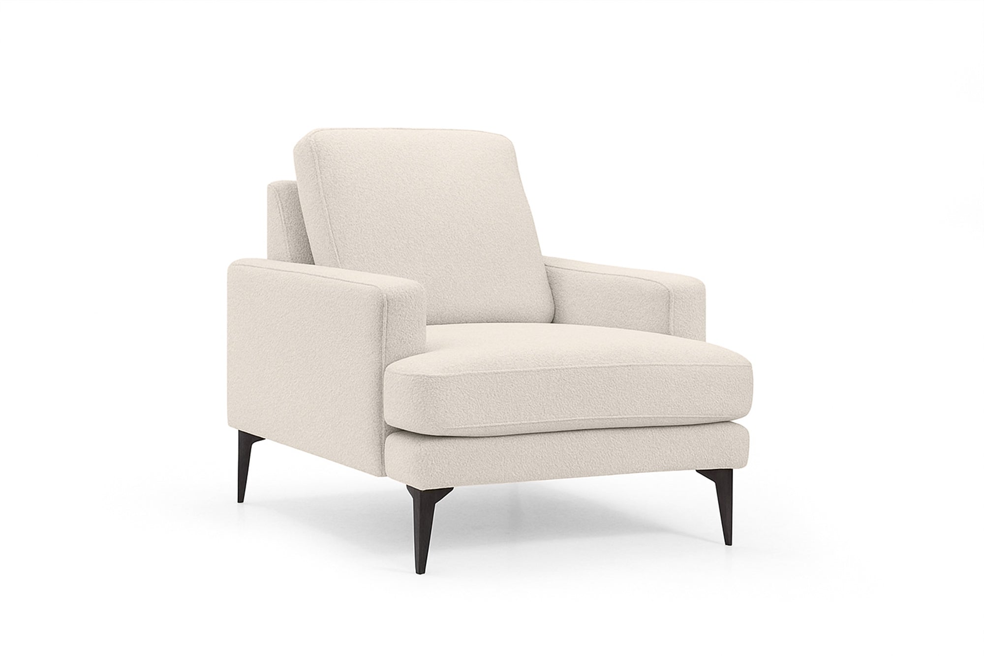 Fotoliu AZURRO, 80x90x85 cm Crem-Mystery Prestige Home