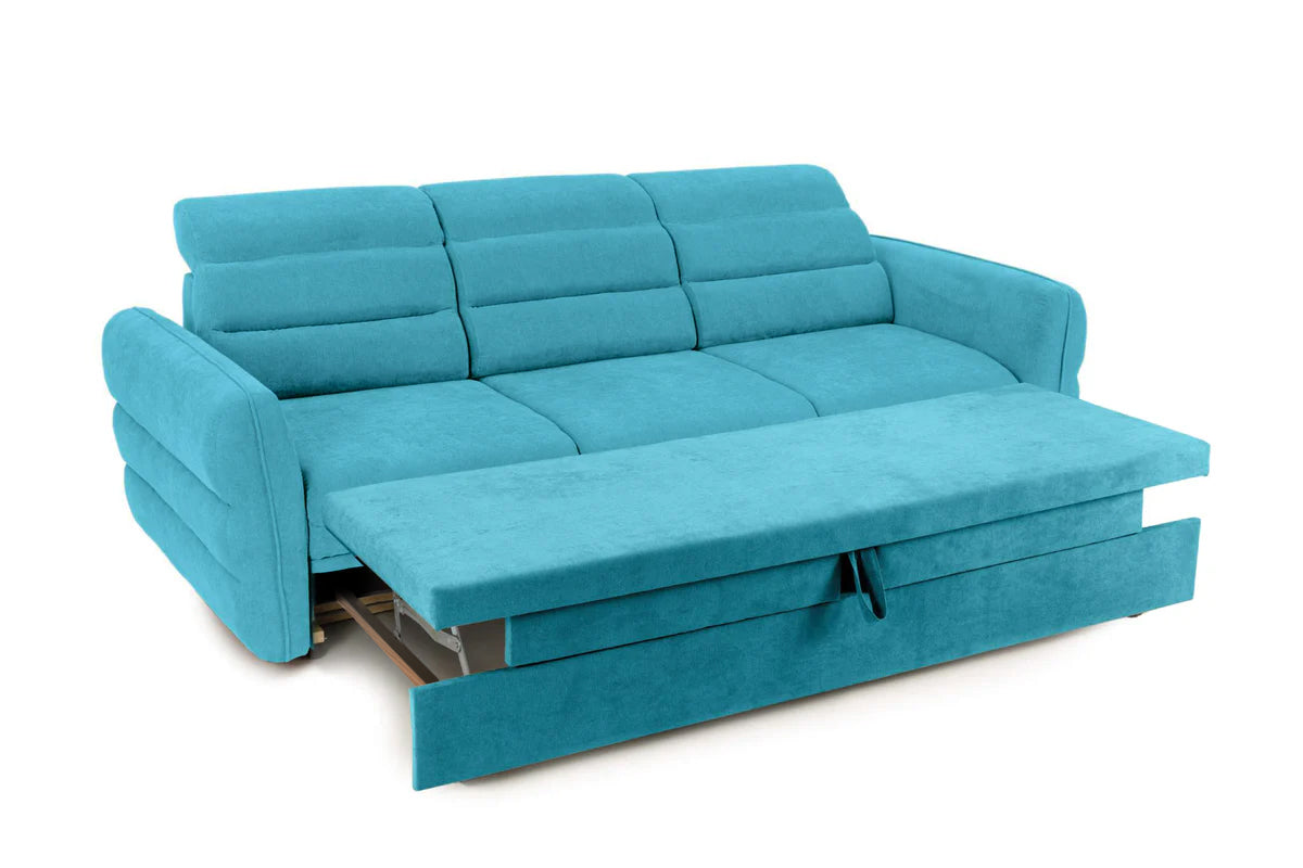 Canapea Extensibilă 3 locuri TENERIFE, cu tetiere reglabile, 230x95x100 cm Prestige Home