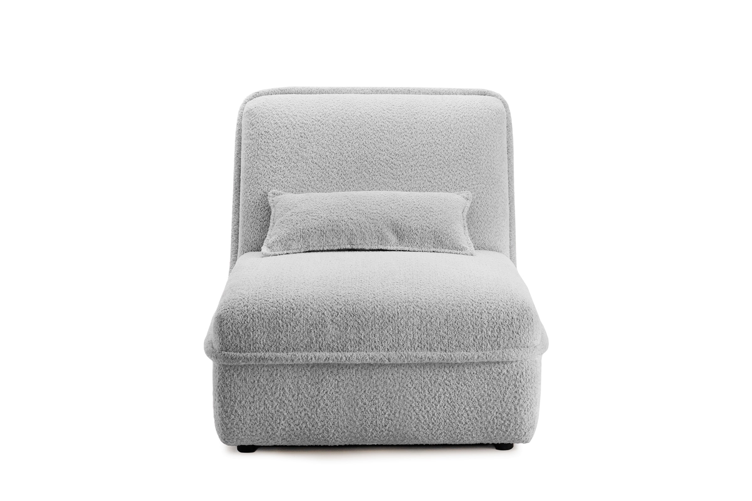 Fotoliu NOR, 80x100x78 cm Gri-Argintiu-Anthology Prestige Home