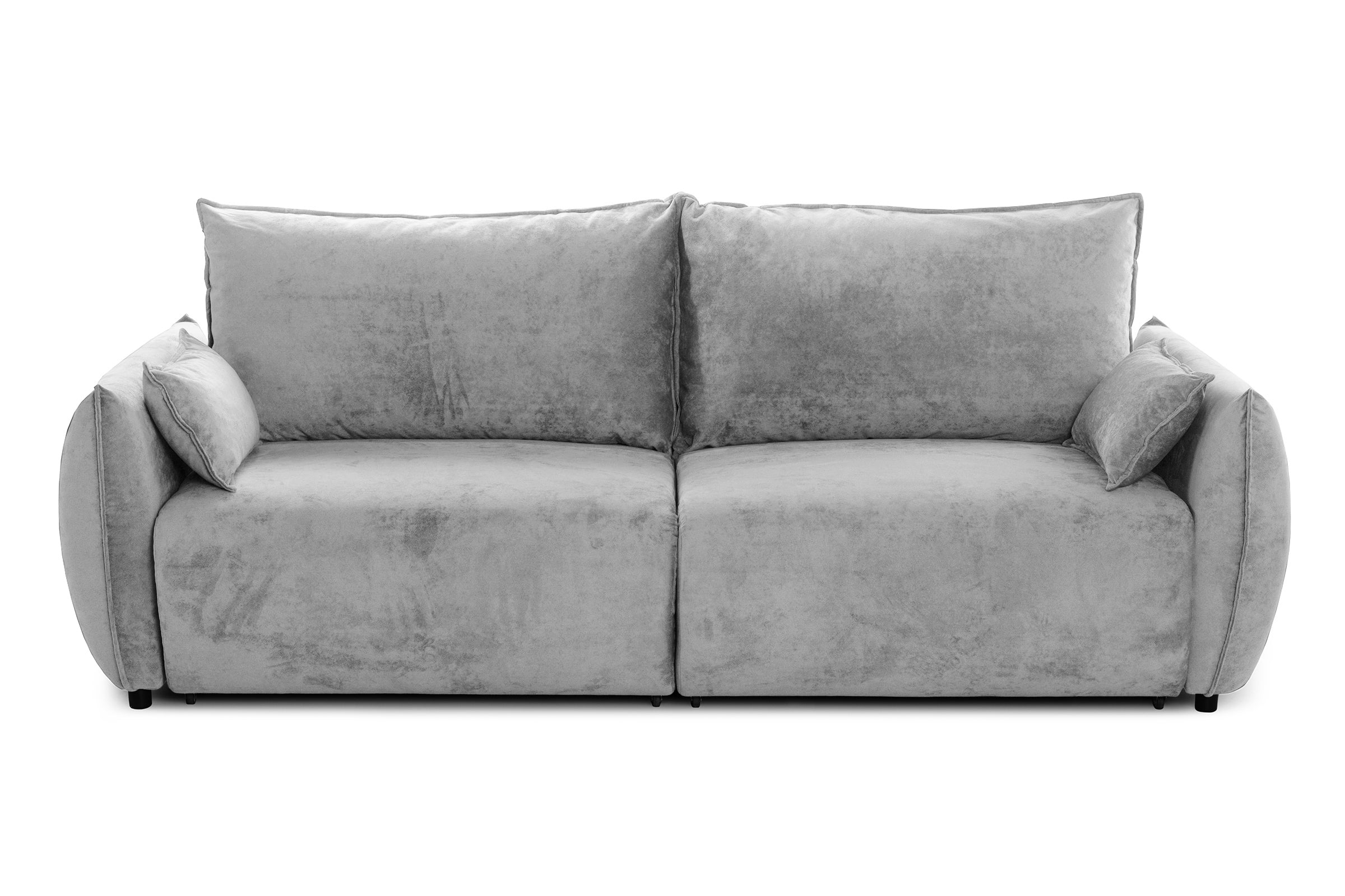 Canapea Extensibilă 3 locuri OSAKA, cu ladă depozitare, 238x110x90 cm Gri-Deschis-Havana Prestige Home