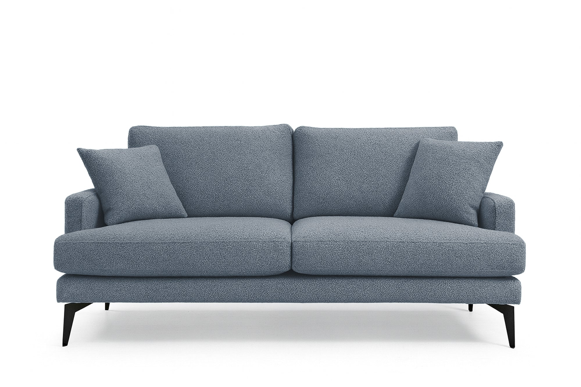 Canapea Fixă AZURRO, 2 locuri, 175x90x85 cm Albastru-Mystery Prestige Home