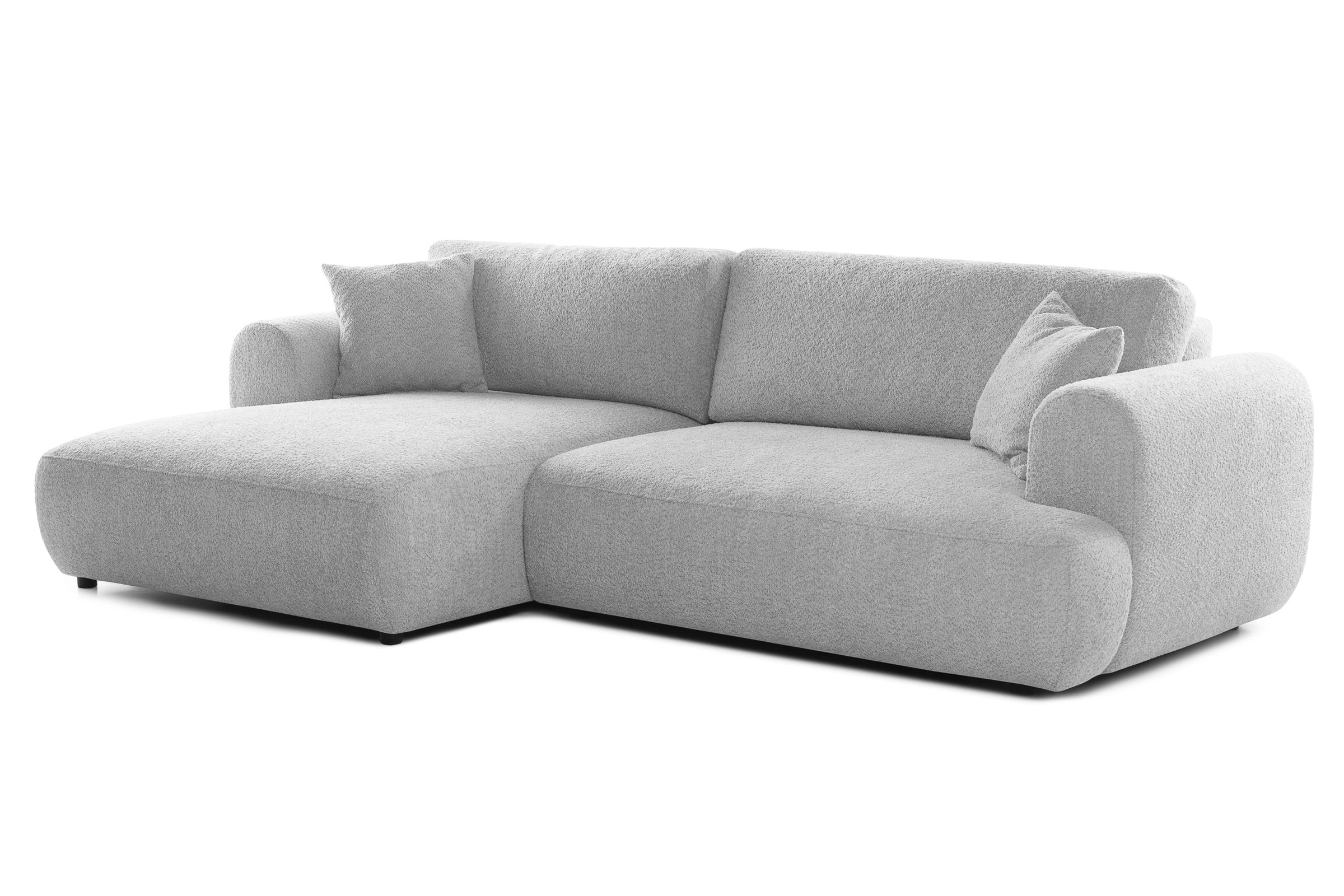 Colțar Extensibil 3 locuri NOA, cu ladă de depozitare, 270x155x80 cm Prestige Home
