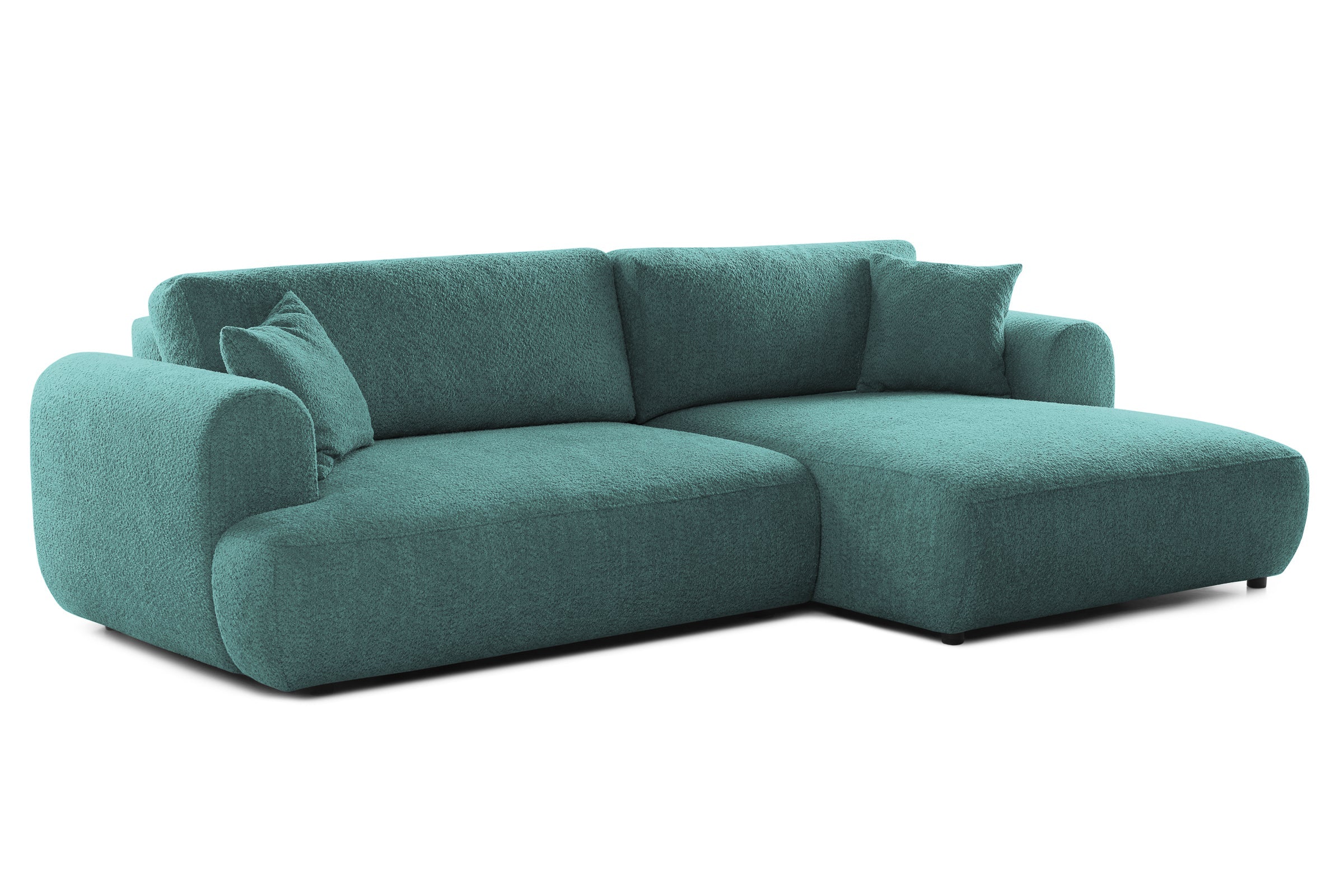 Colțar Extensibil 3 locuri NOA, cu ladă de depozitare, 270x155x80 cm Prestige Home