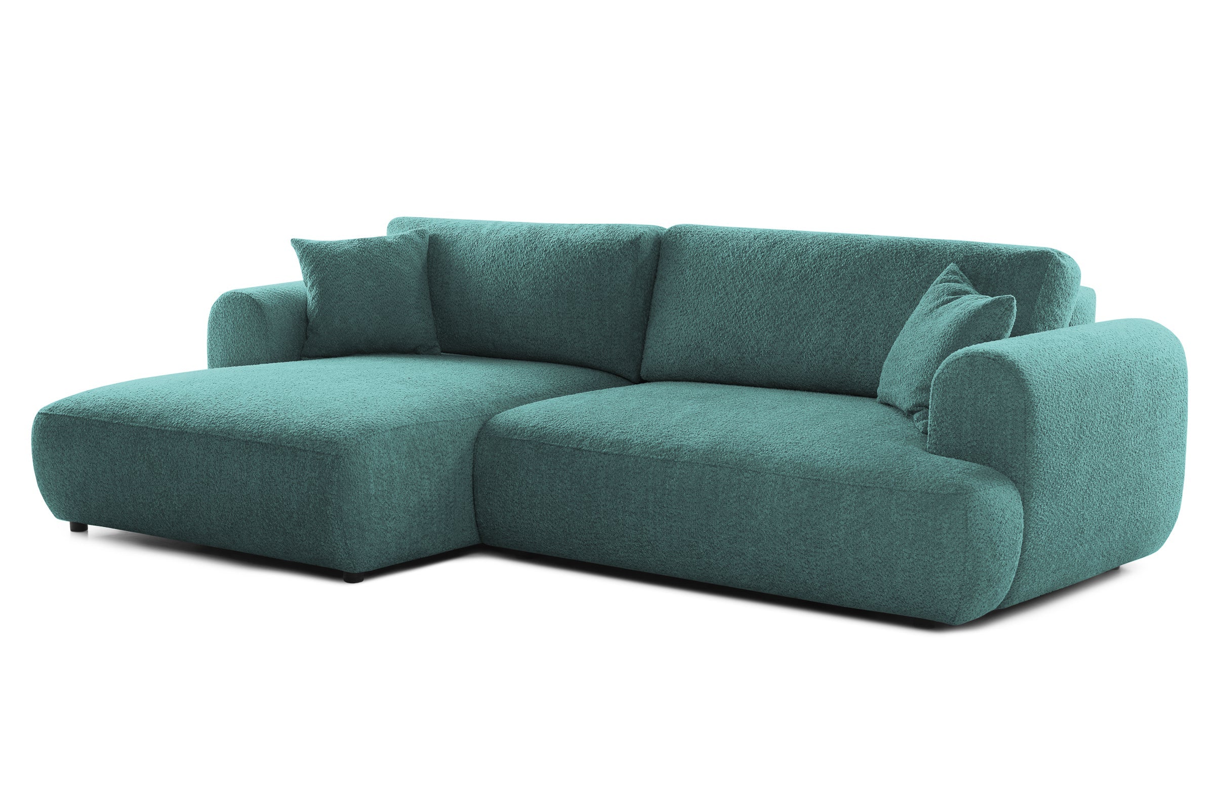 Colțar Extensibil 3 locuri NOA, cu ladă de depozitare, 270x155x80 cm Prestige Home