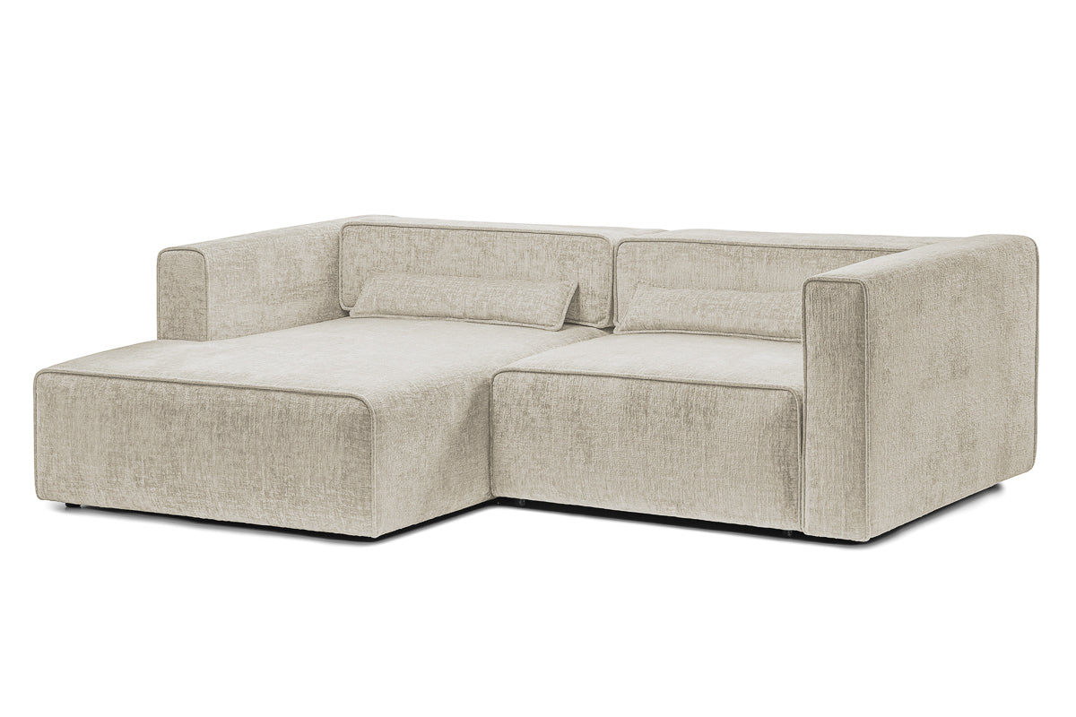 Colțar Extensibil 3 locuri ZANETTO, cu ladă de depozitare, 240x157x70 cm Prestige Home