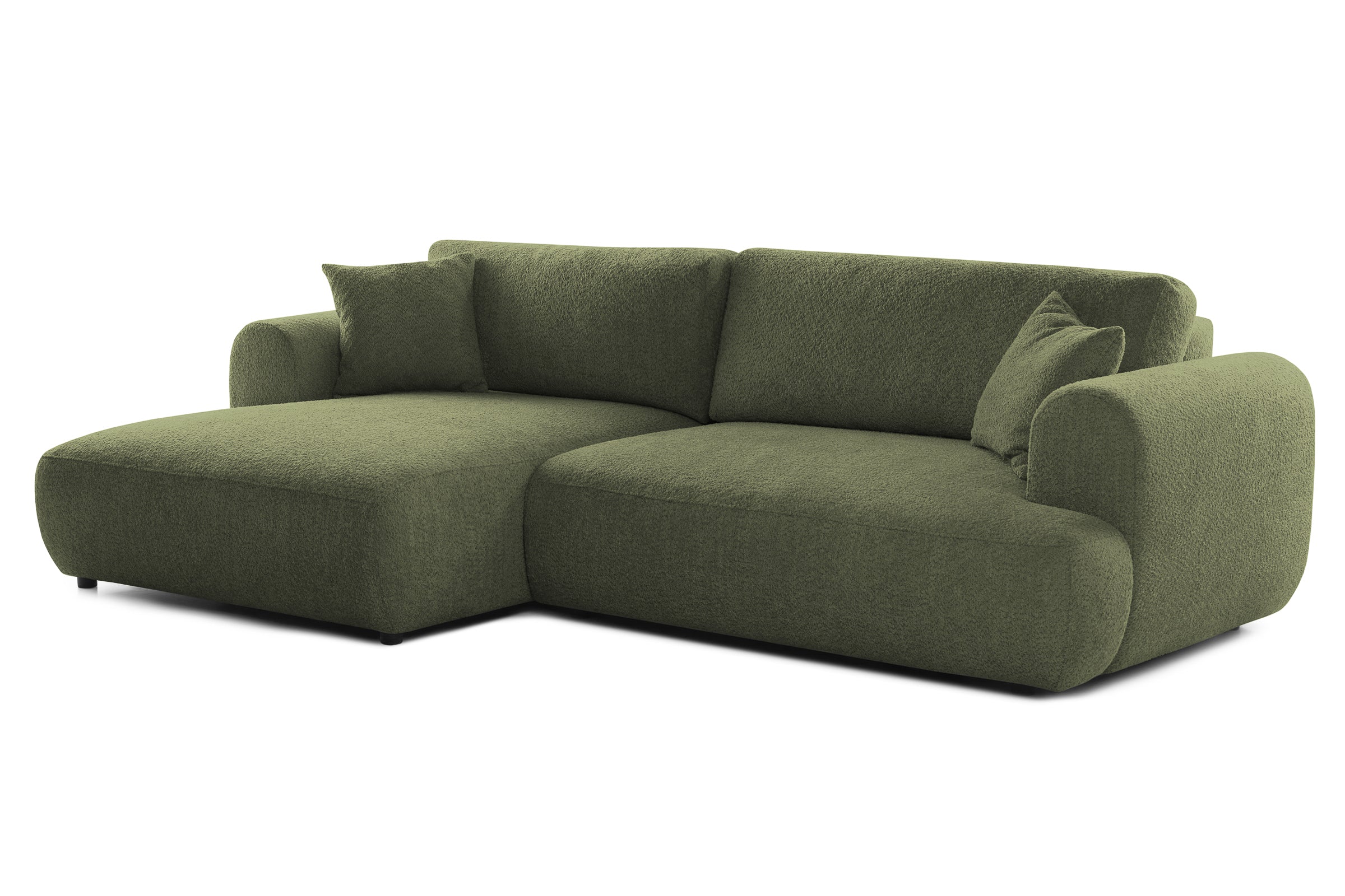 Colțar Extensibil 3 locuri NOA, cu ladă de depozitare, 270x155x80 cm Prestige Home