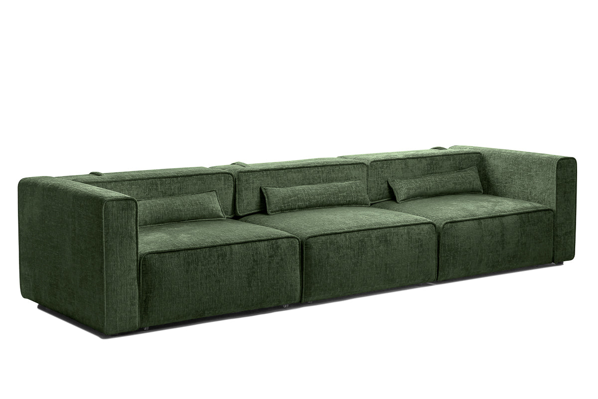 Canapea Extensibilă 5 locuri ZANETTO, cu 3 lăzi depozitare, 340x103x70 cm Prestige Home