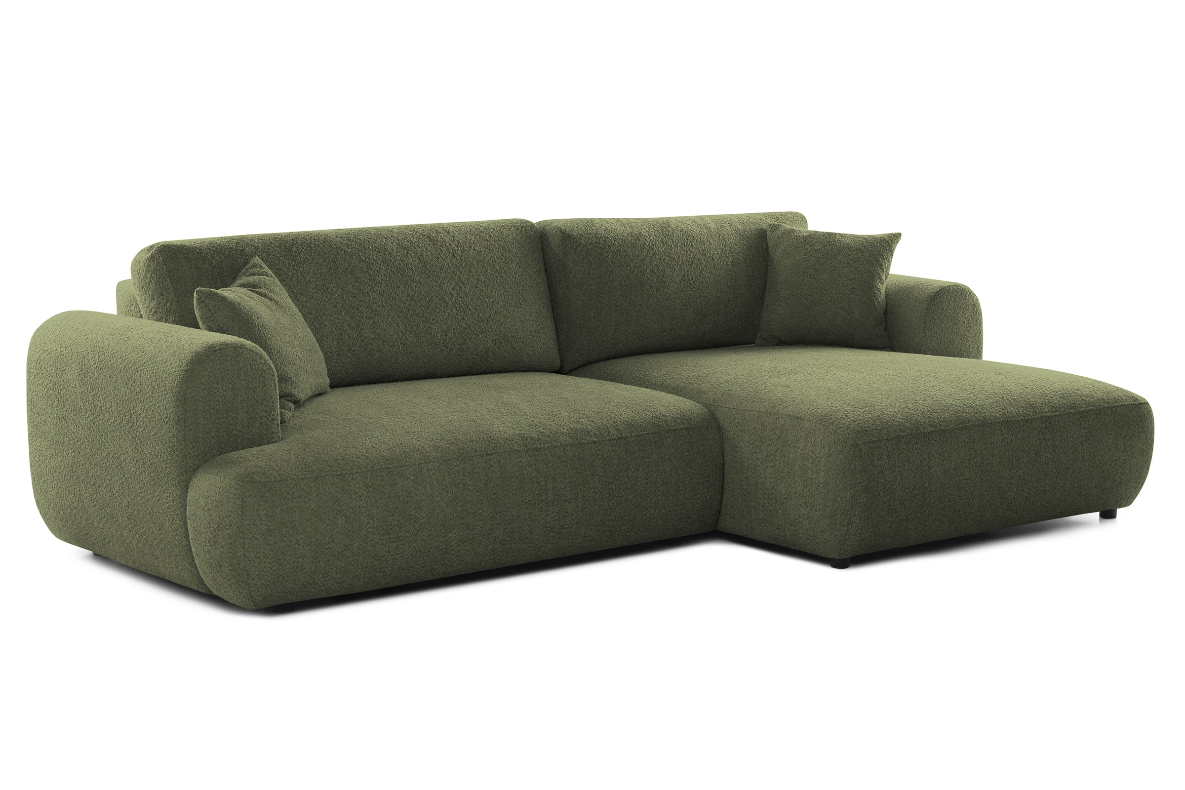 Colțar Extensibil 3 locuri NOA, cu ladă de depozitare, 270x155x80 cm Prestige Home