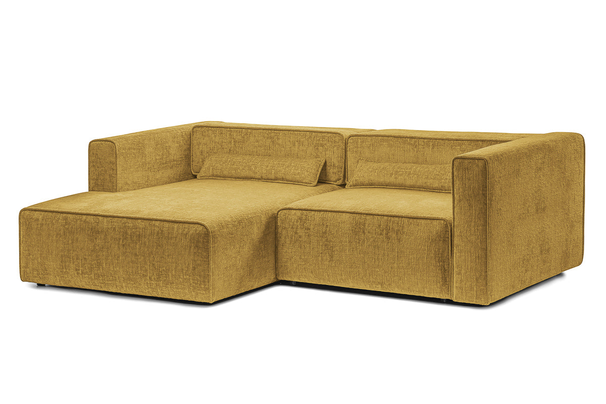 Colțar Extensibil 3 locuri ZANETTO, cu ladă de depozitare, 240x157x70 cm Prestige Home