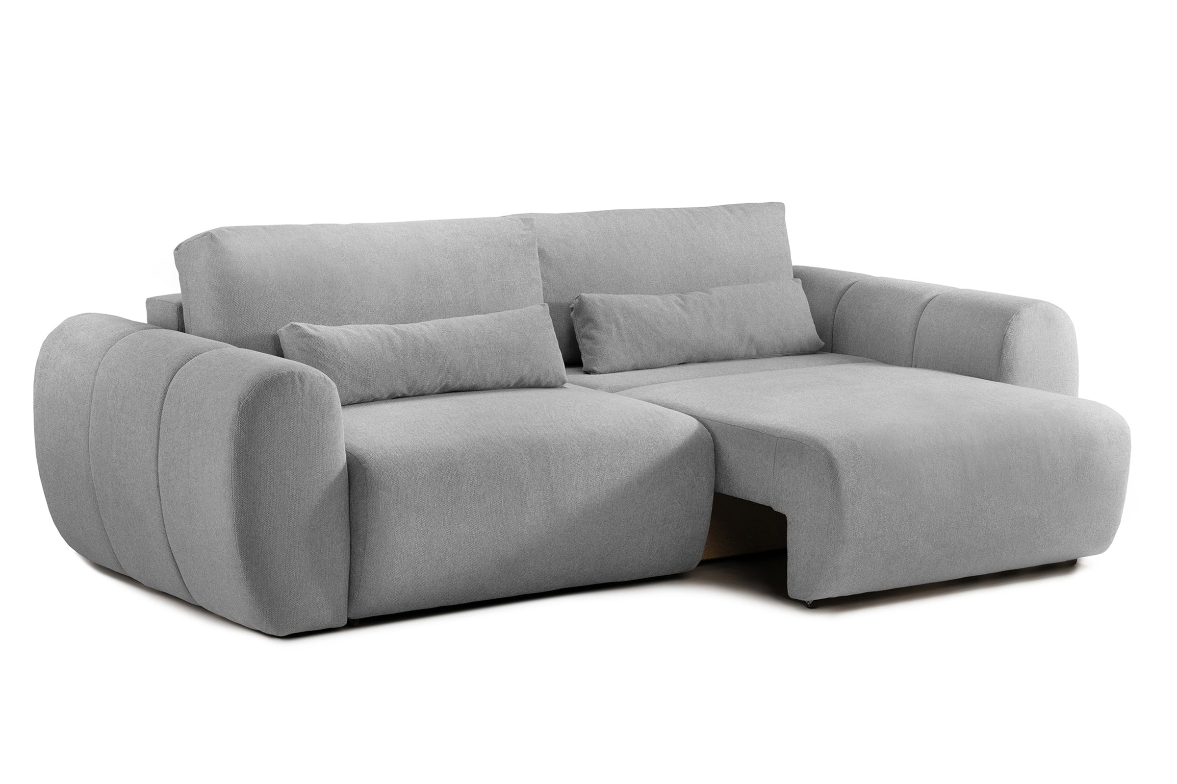 Canapea Extensibilă 3 locuri VERSA, cu 2 lăzi depozitare, 260x110x85 cm Prestige Home