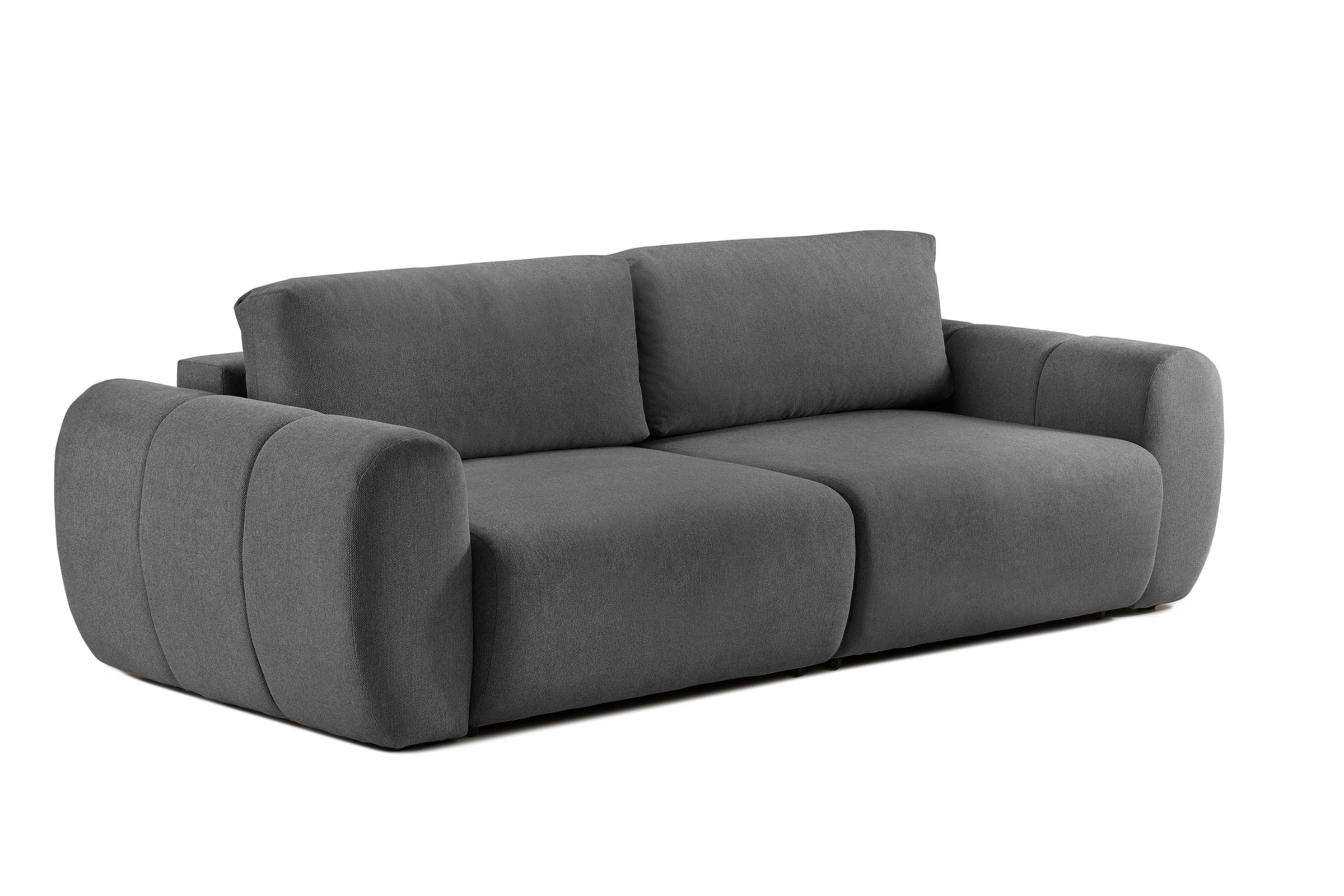 Canapea Extensibilă 3 locuri VERSA, cu 2 lăzi depozitare, 260x110x85 cm Prestige Home